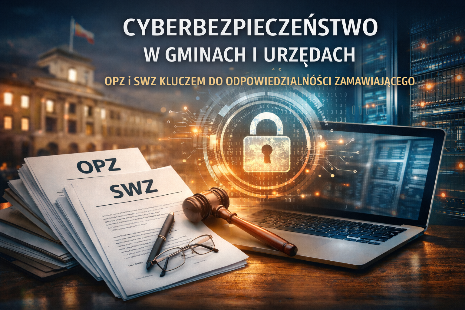 Cyberbezpieczeństwo w gminach i urzędach – dokumentacja OPZ i SWZ dla zamówień publicznych